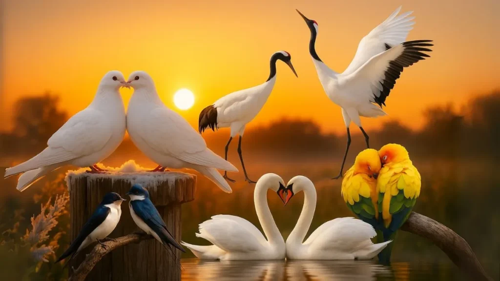 Birds of Love: The Winged Symbols of Romance and Devotion