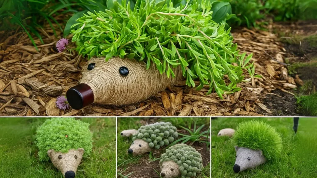 How to Craft Your Own Garden Hedgehog
