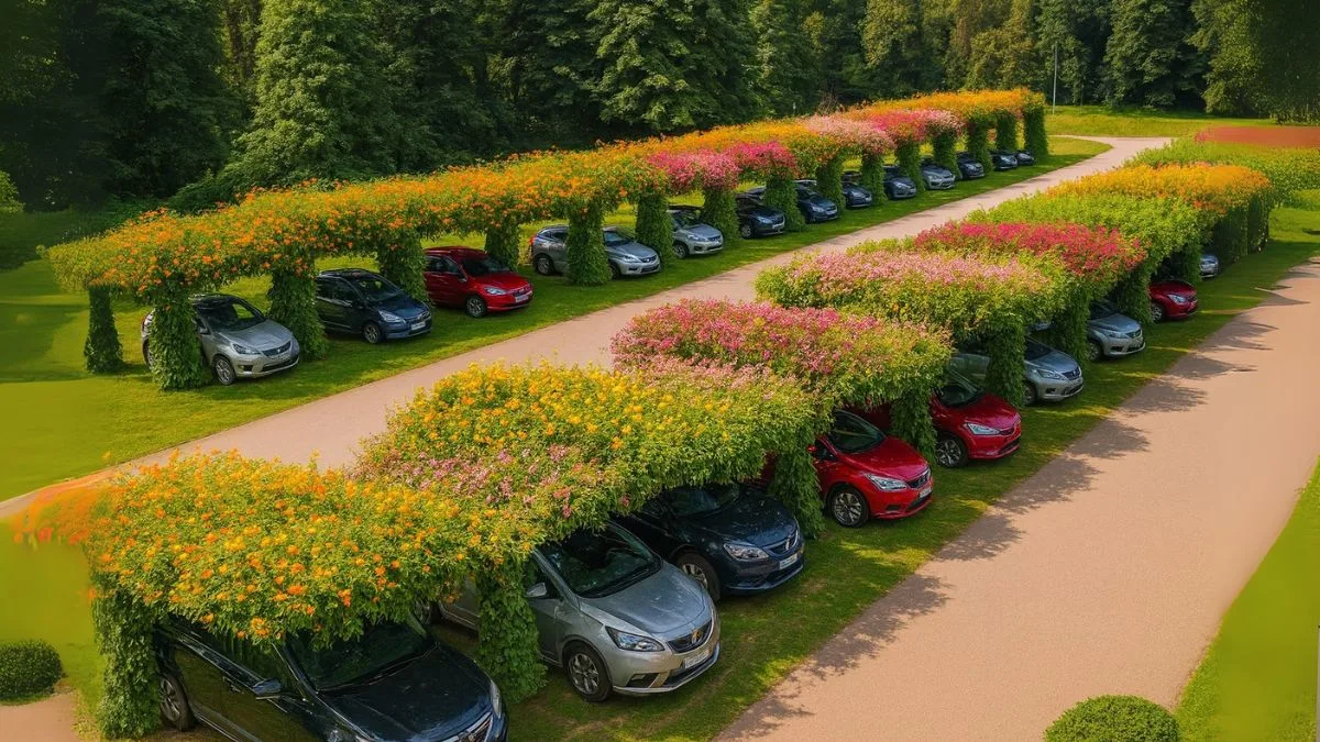 Japan’s Green Rooftop Car Parks: Turning Parking Lots into Floating Gardens
