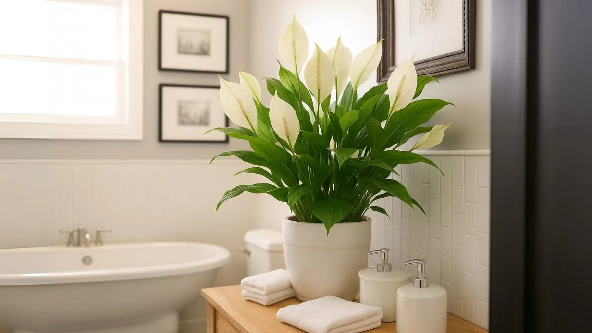 Peace Lilies: The Secret Weapon Against Mold in Your Bathroom