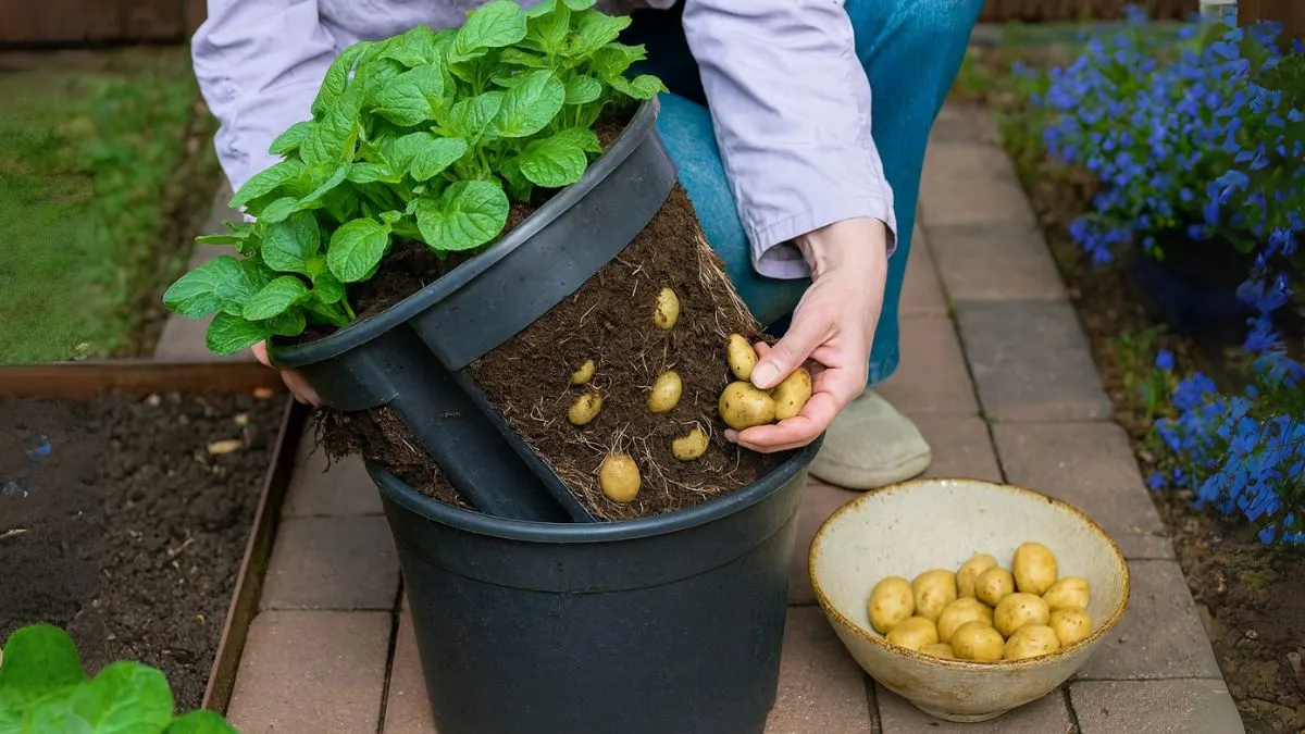 The Two-Pot Trick: How to Grow Potatoes in Small Spaces