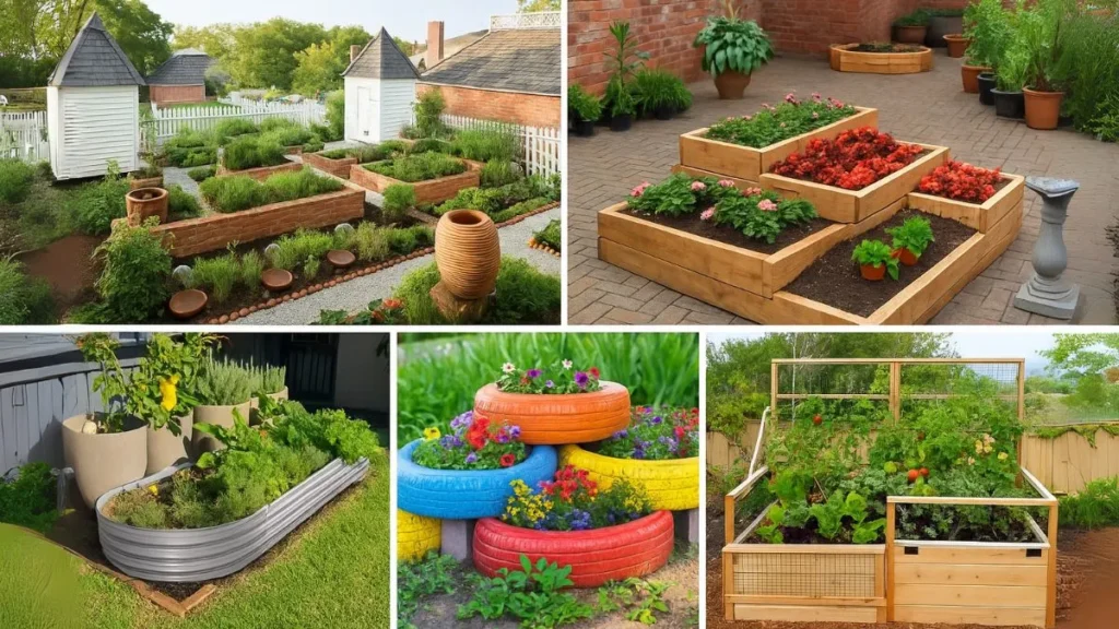 5 Gorgeous Raised Flower Bed Designs to Try in Your Garden