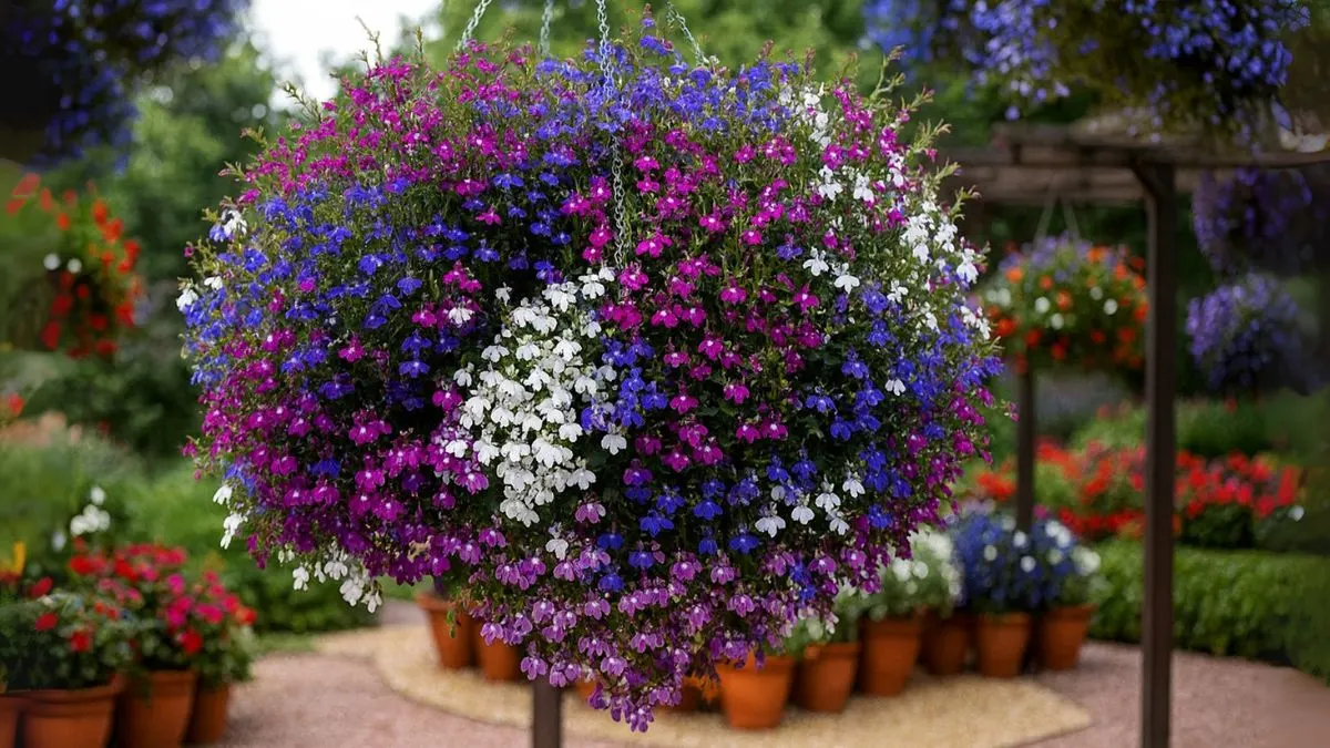 Trailing Annual: Secret to Hanging Basket Perfection