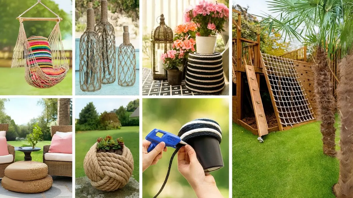 Make Your Yard Stand Out with These DIY Rope Decorating Ideas