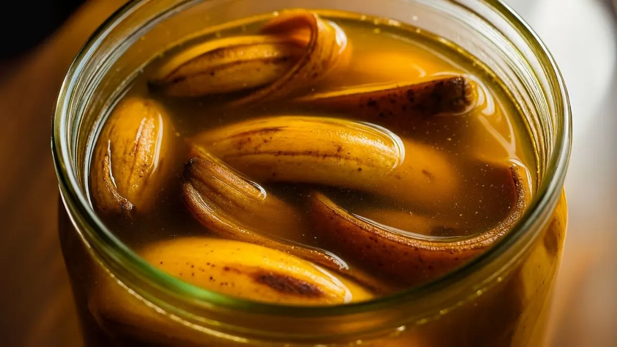 The Banana Peel + Vinegar Fusion: Natural Fertilizer, Cleaner & Beauty Tonic?