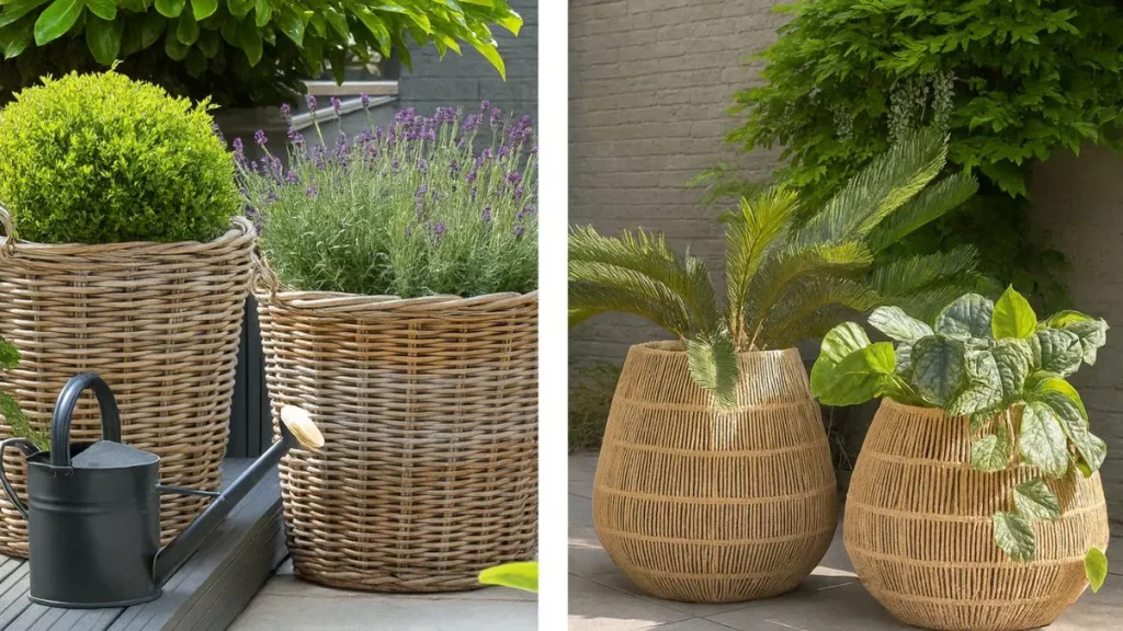 How Basket Planters Instantly Elevate Any Plant