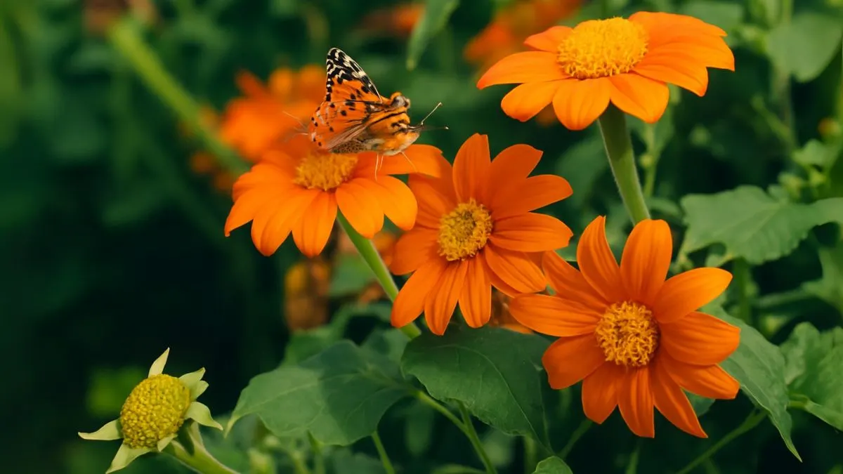 Mexican Sunflower: The Bold Bloom That Attracts Bees, Butterflies And Neighbors!